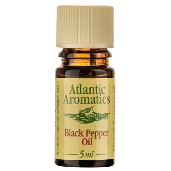 Atlantic Aromatics, Pfeffer schwarz, Bio, 5ml, Black Pepper Oil