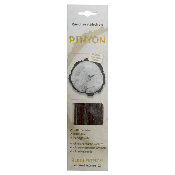 Pinyon Räucherstäbchen, 100 % natürlich, reines Holz, handgefertigt